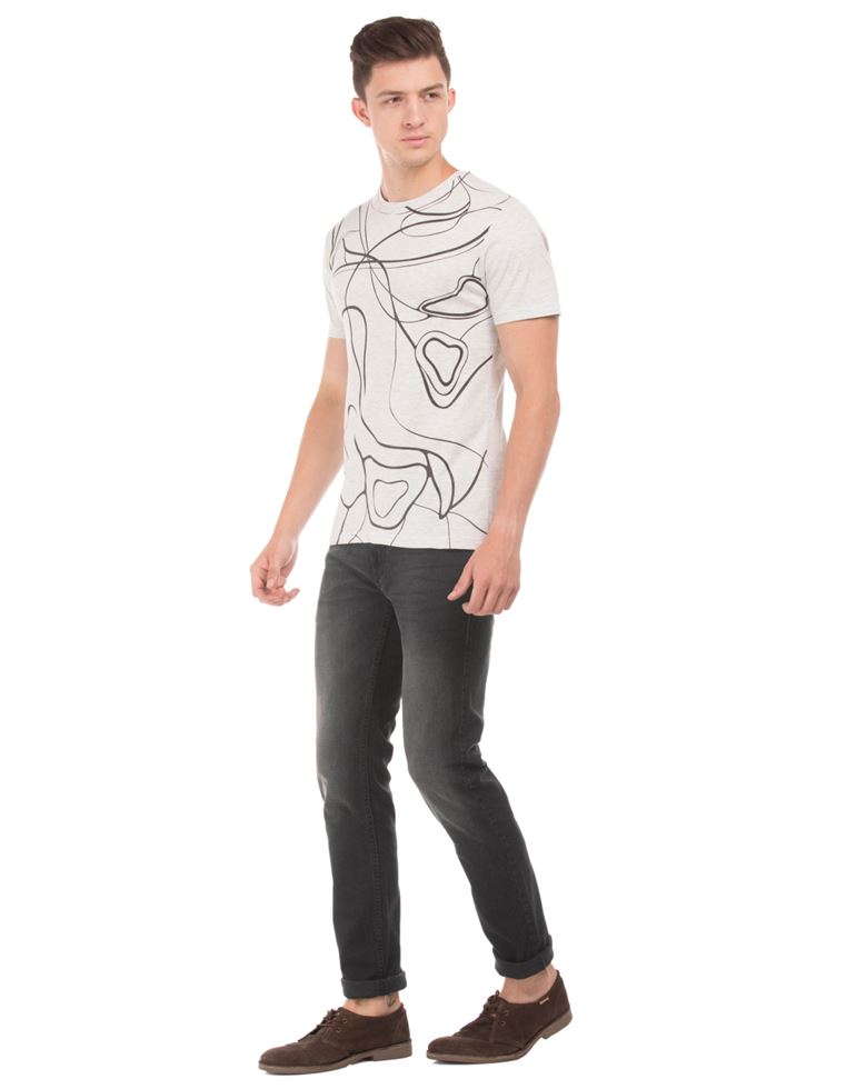 Flying Machine Men Casual Wear Black Jeans